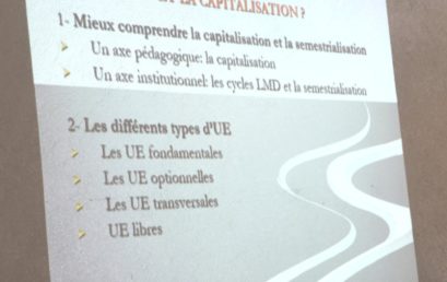 Centre de pédagogie universitaire : ouverture de la 4ème session de formation des enseignants