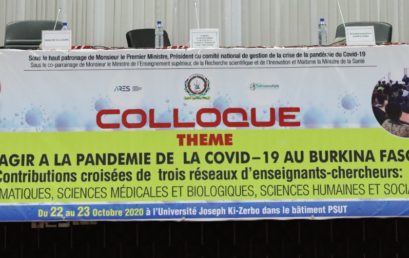 Colloque sur la COVID-19 à l’université Joseph KI-ZERBO