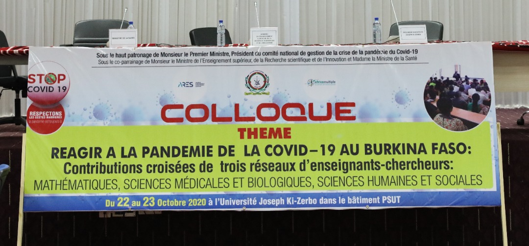 Colloque sur la COVID-19 à l’université Joseph KI-ZERBO