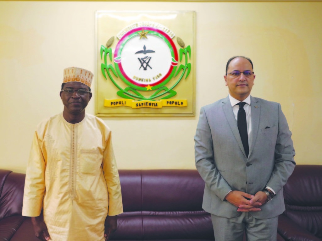 Visite du Recteur de l’AUF au Burkina : la création d’un Centre d’Employabilité Francophone en perspective à l’Université Joseph KI-ZERBO