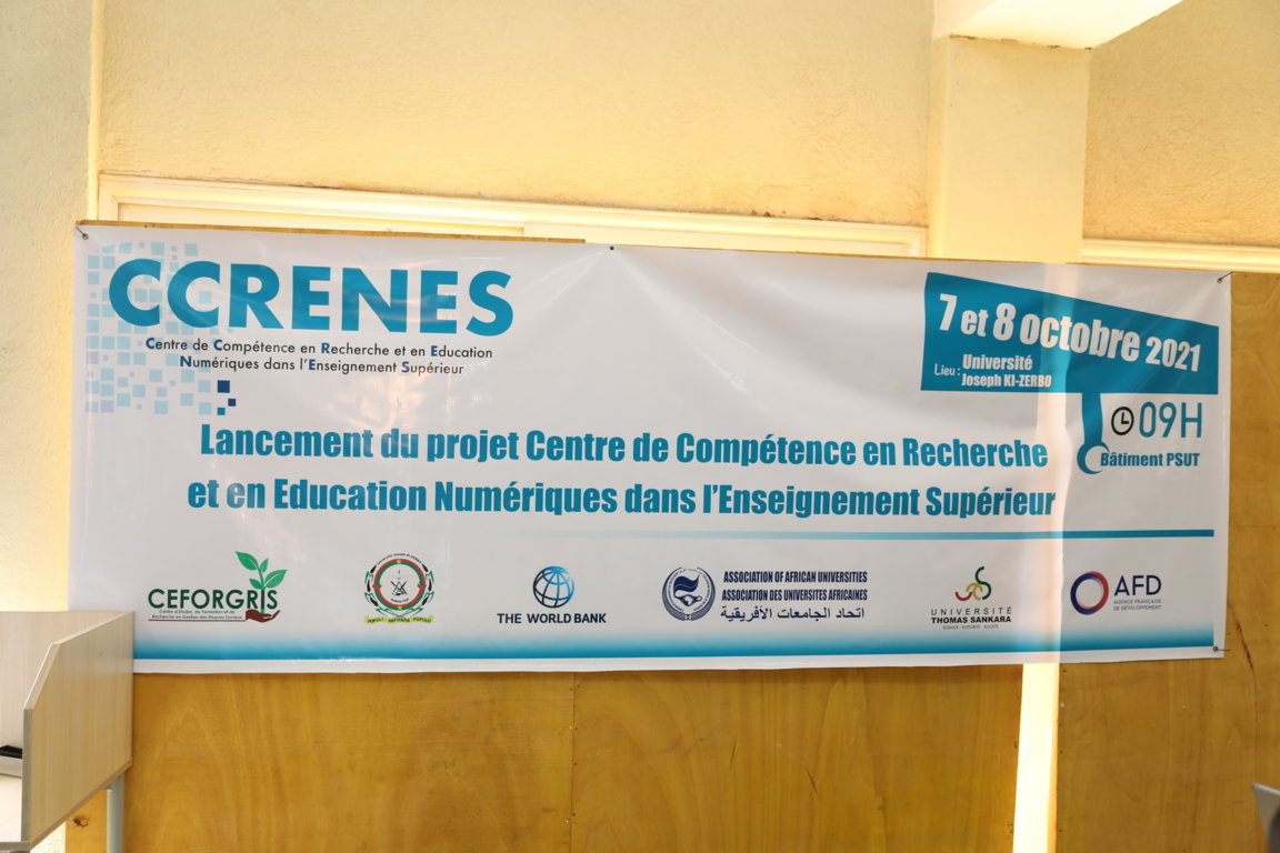 Lancement du projet Centre de Compétence en Recherche et en Education Numériques dans l’Enseignement Supérieur (CCRENES)