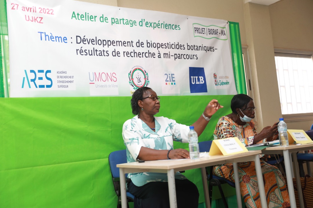 Projet de recherche pour le développement BIORAF-MA: les acteurs échangent sur les résultats de recherche à mi-parcours sur le développement de formulations biopesticides botaniques