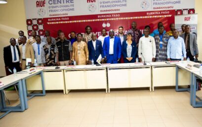 Agence universitaire de la Francophonie : lancement à l’Université Joseph KI-ZERBO de l’Atelier de co-construction du plan d’action du programme « Entreprendre » au Burkina Faso.