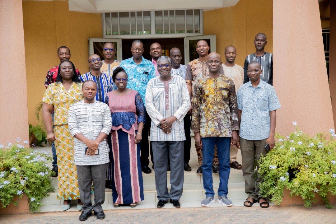 Rencontre d’échange entre le Président KOBIANE et la Cellule Interne d’Assurance Qualité (CIAQ) de l’Université Joseph KI-ZERBO