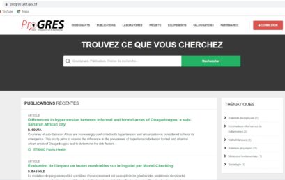 Lancement de la plateforme ProGRES : un nouvel outil de valorisation de la recherche à l’Université Joseph KI-ZERBO