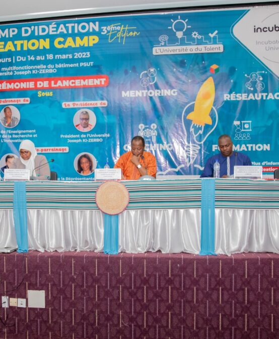 Entreprenariat : Lancement de la 3ème édition du camp d’idéation de l’Incubateur Digital Incub@uo de l’Université Joseph KI-ZERBO