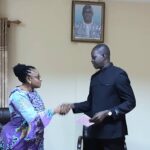 Passation de charges à l’UJKZ : Gertrude BONKOUNGOU/SANON ; la  nouvelle directrice de la  Bibliothèque Universitaire Centrale (BUC)