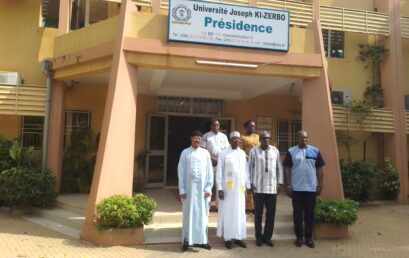 PRESIDENCE/ UJKZ :  SEM l’Ambassadeur du Tchad en visite  chez le Pr KOBIANE
