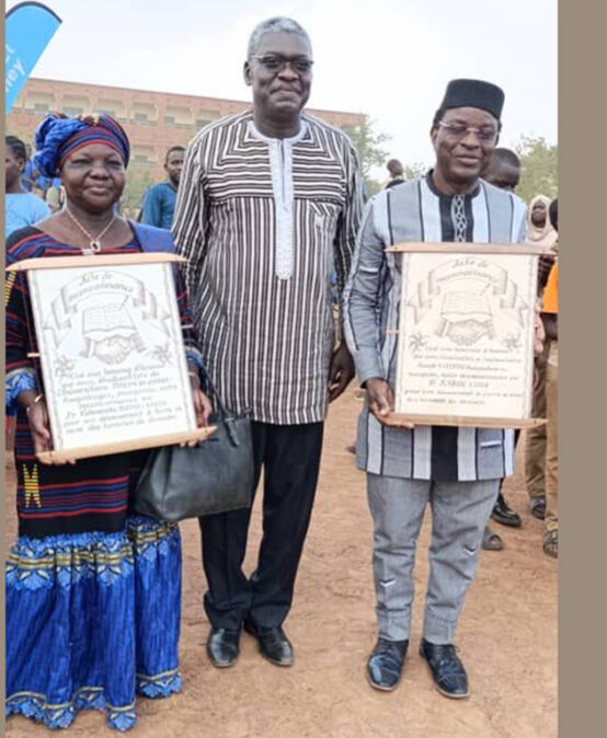 Hommage aux enseignants : Une distinction méritée pour Pr Rabiou CISSE et Pr Fatoumata BADINI /KINDA