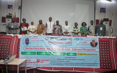 Clap de fin des Doctoriales 2025 : huit (8) prix pour honorer l’excellence scientifique des doctorants