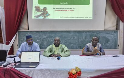 UJKZ : Un cours magistral sur la sécurité alimentaire et la nutrition servi au monde estudiantin