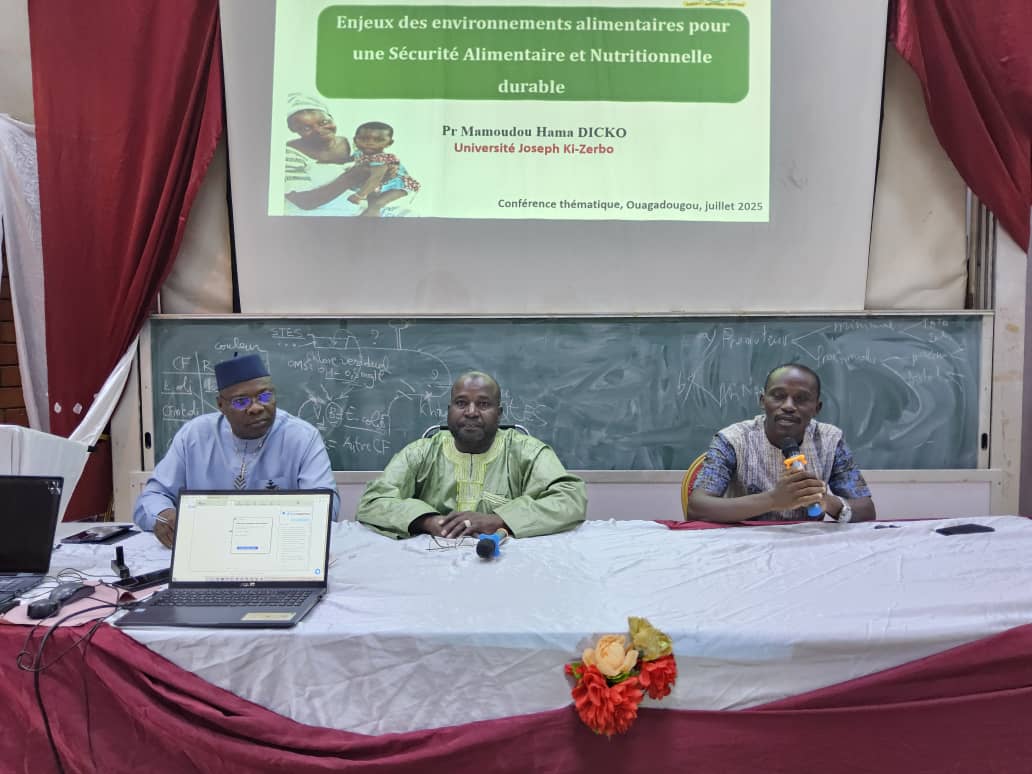 UJKZ : Un cours magistral sur la sécurité alimentaire et la nutrition servi au monde estudiantin UJKZ : Un cours magistral sur la sécurité alimentaire et la nutrition servi au monde estudiantin