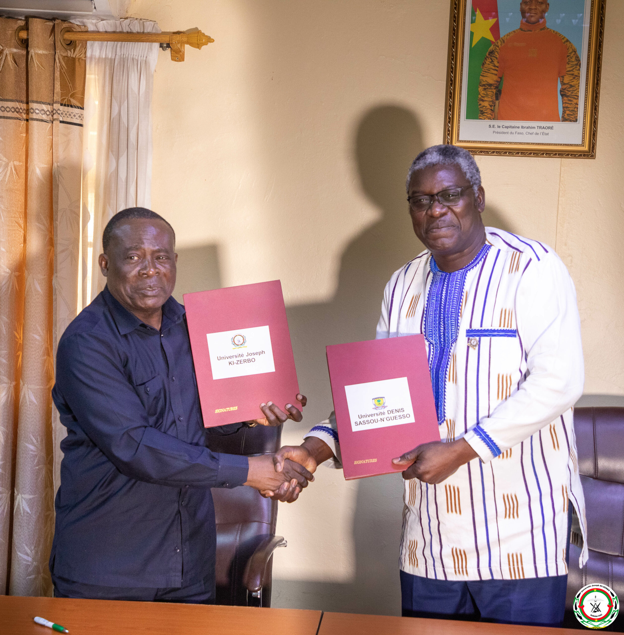 Coopération universitaire : L’Université Joseph KI-ZERBO et l’Université Denis SASSOUS-N’GUESSO scellent un partenariat stratégique Coopération universitaire : L’Université Joseph KI-ZERBO et l’Université Denis SASSOUS-N’GUESSO scellent un partenariat stratégique
