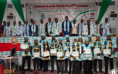 Sortie de la 4ᵉ promotion du Master ICC:  13 experts pour la résilience climatique en Afrique de l’Ouest