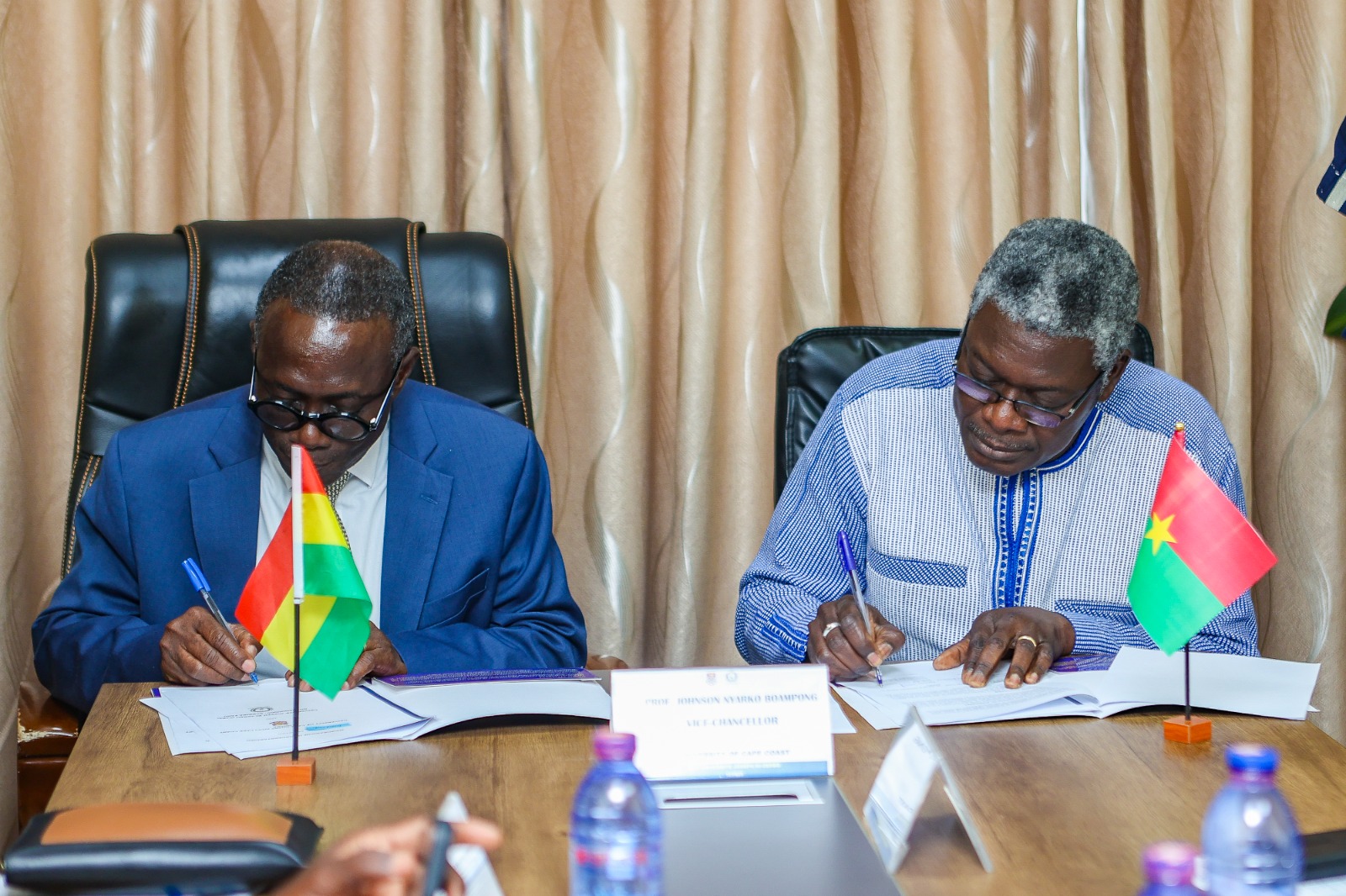 Délégation de l’UJKZ à Accra: Des partenariats scéllés  avec des universités ghanéennes